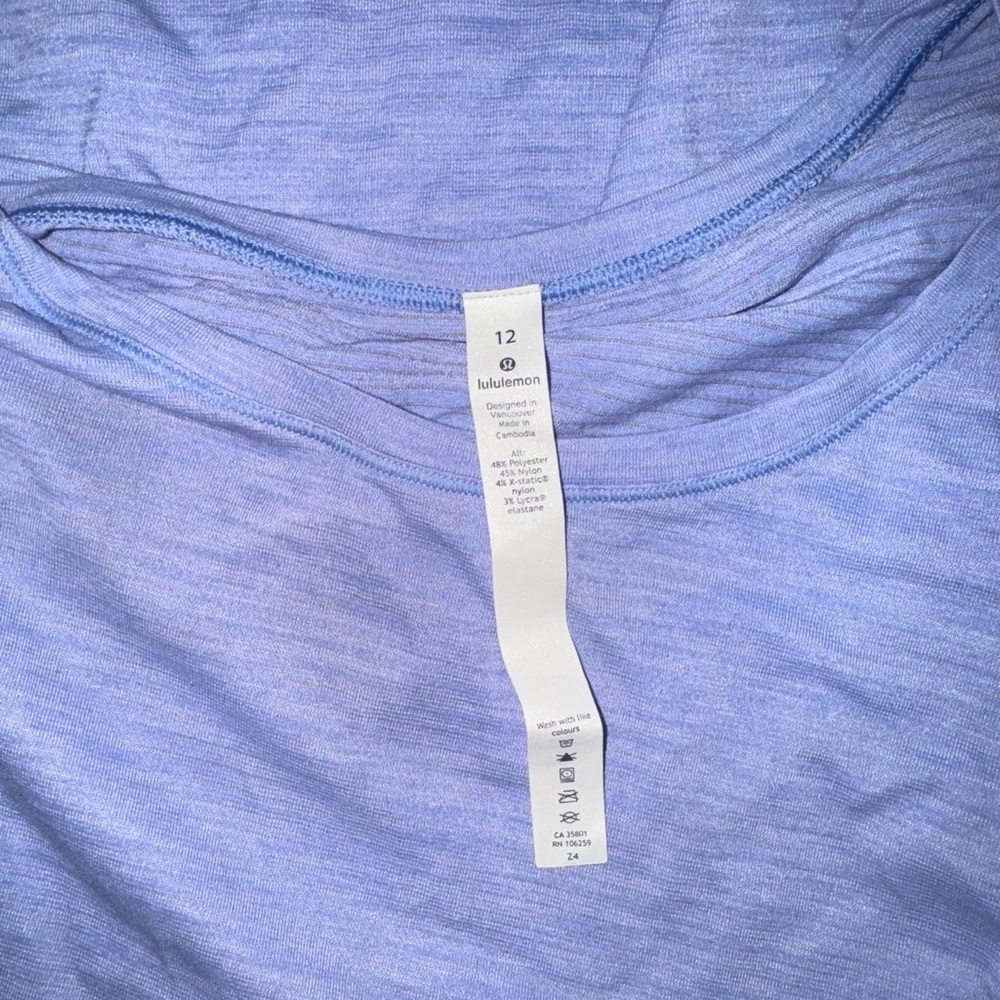 Lululemon Light Purple tank